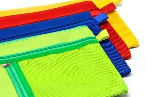3 Compartment Fabric Pencil Case (A5)
