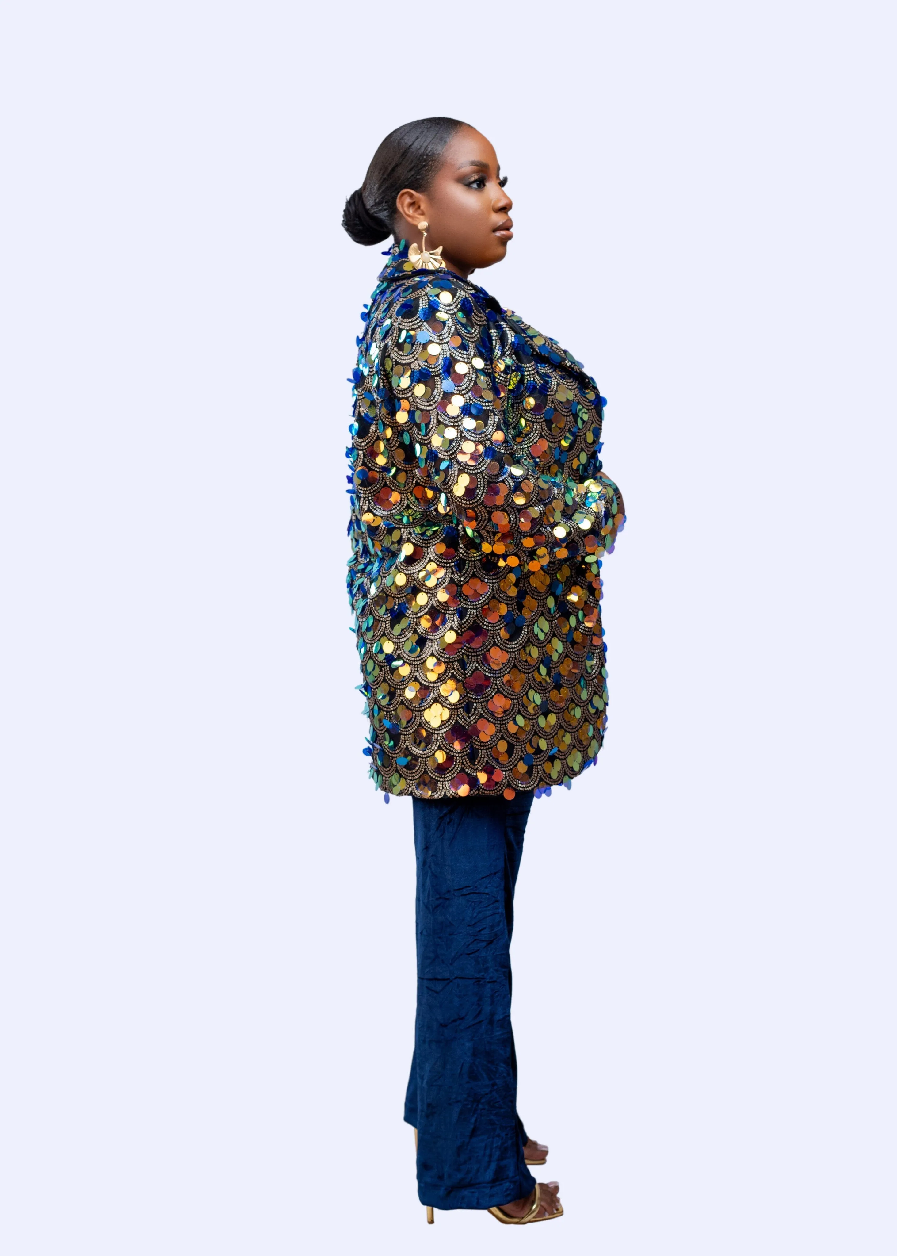 Baller Boyfriend sequin Jacket