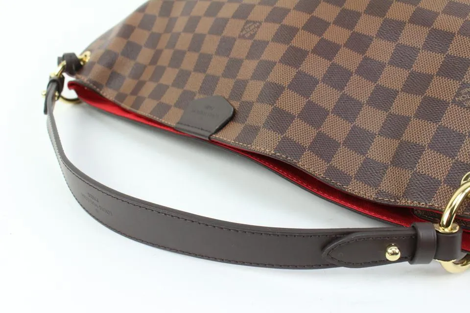 Louis Vuitton Damier Ebene Graceful MM Hobo Bag s330lk24