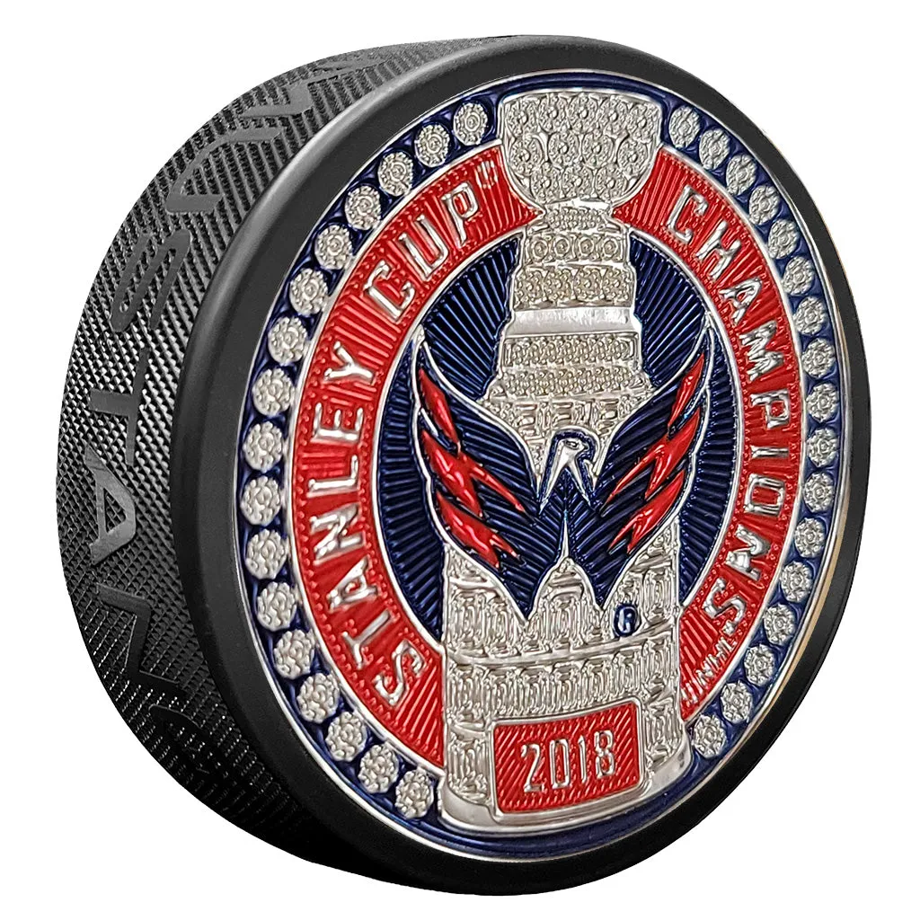 Washington Captials Puck - Trimflexx Stanley Cup Dynasty